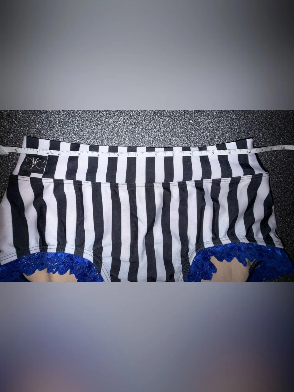 Kandi Kouture Striped Dance Set Size Adult Medium